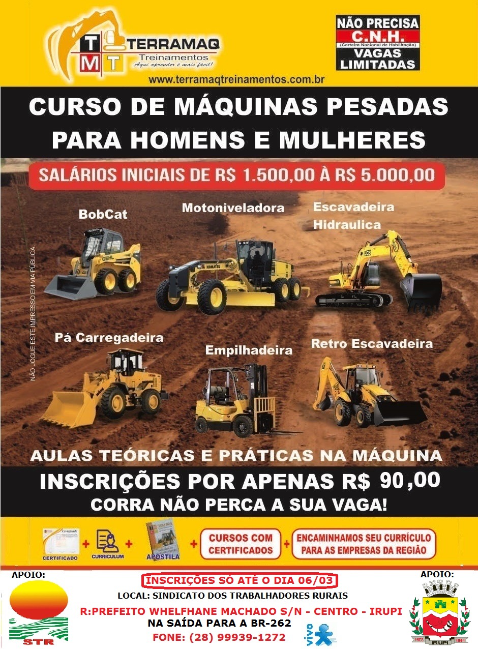 CURSO DE MAQUINAS PESADAS