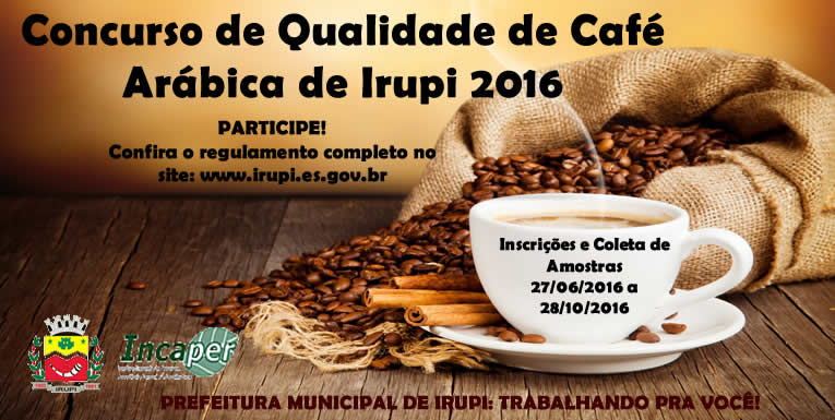 Concurso de Qualidade de Café 2016