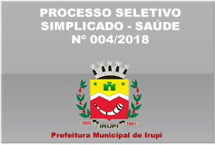 Processo Seletivo Simplificado - Saúde