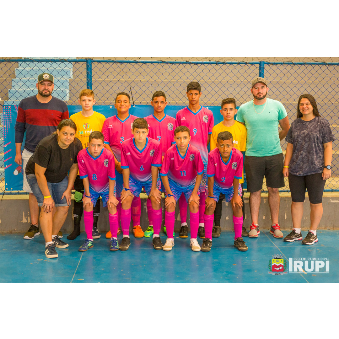 Alunos de escola em Irupi estão entre os oito melhores no futsal infantil do estado