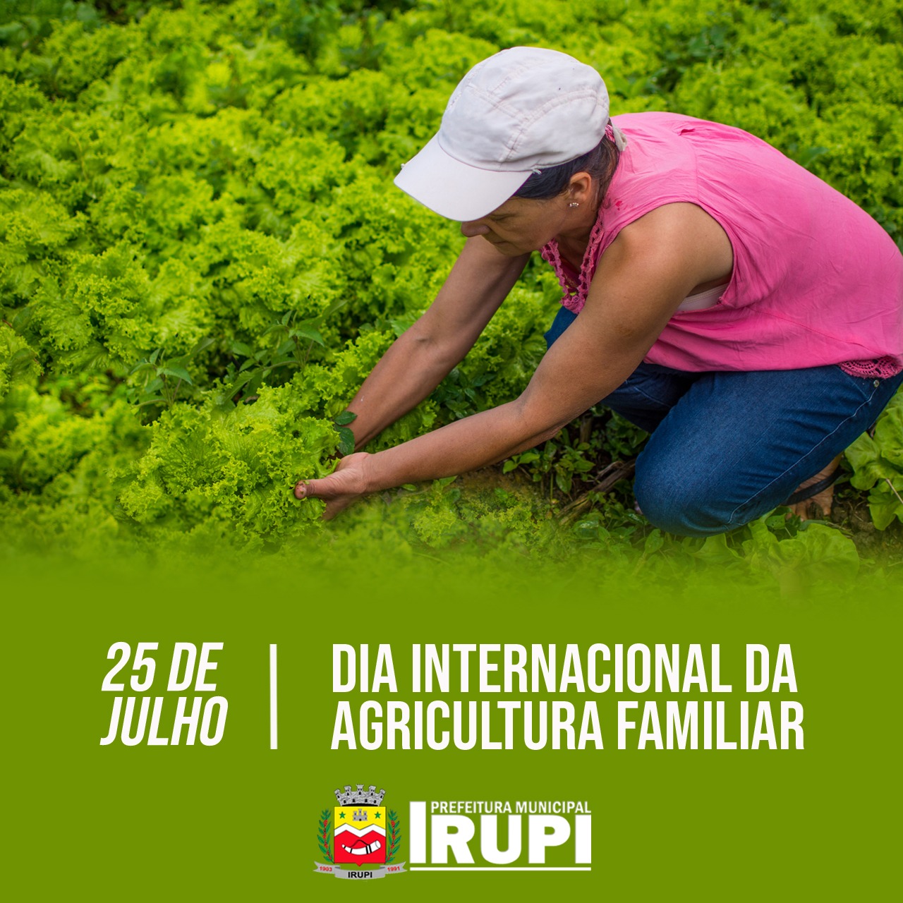 Dia 25 de julho é o dia internacional da agricultura familiar