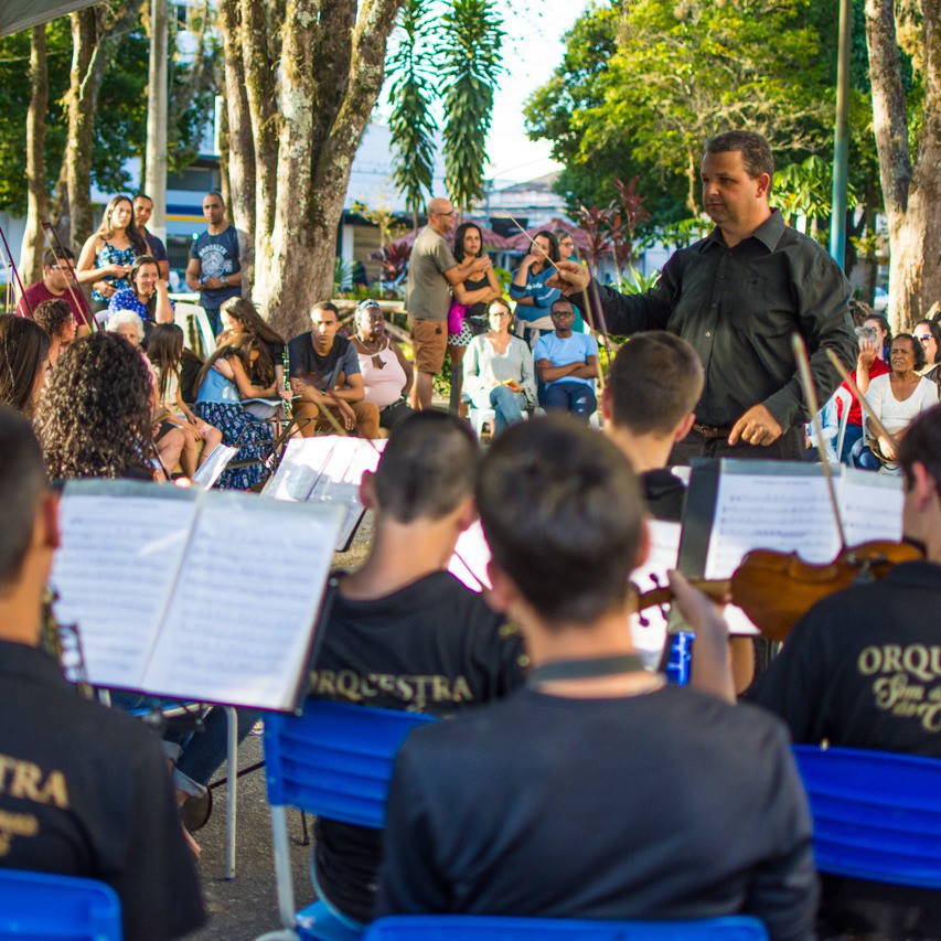 Orquestra de Irupi participa do 3º Encontro de Bandas em Guaçui