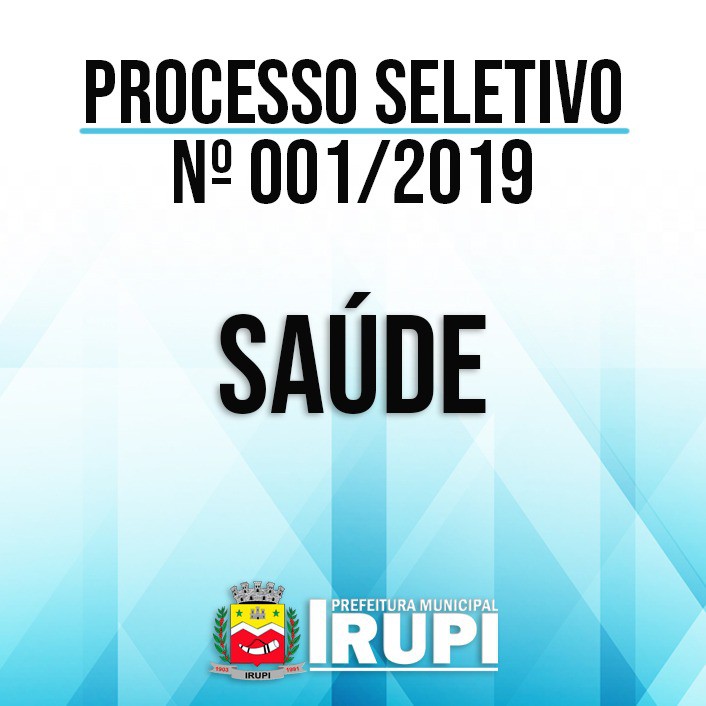 Prefeitura e Irupi lança edital de contratação de temporários para a Saúde