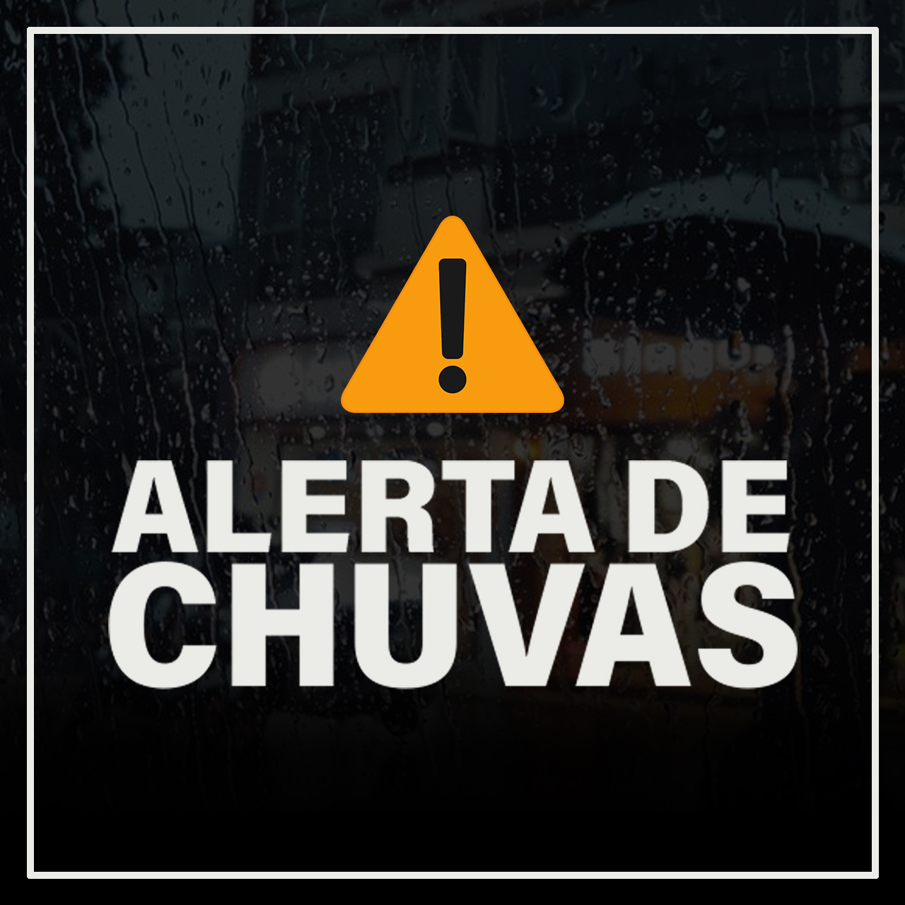 Alerta de chuvas