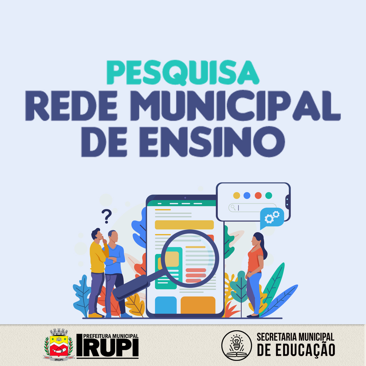 Pesquisa - Rede Municipal de Ensino