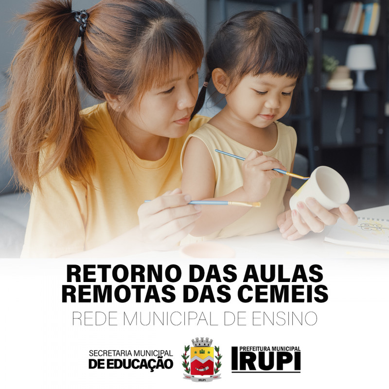 CEMEIS retornam com aulas remotas