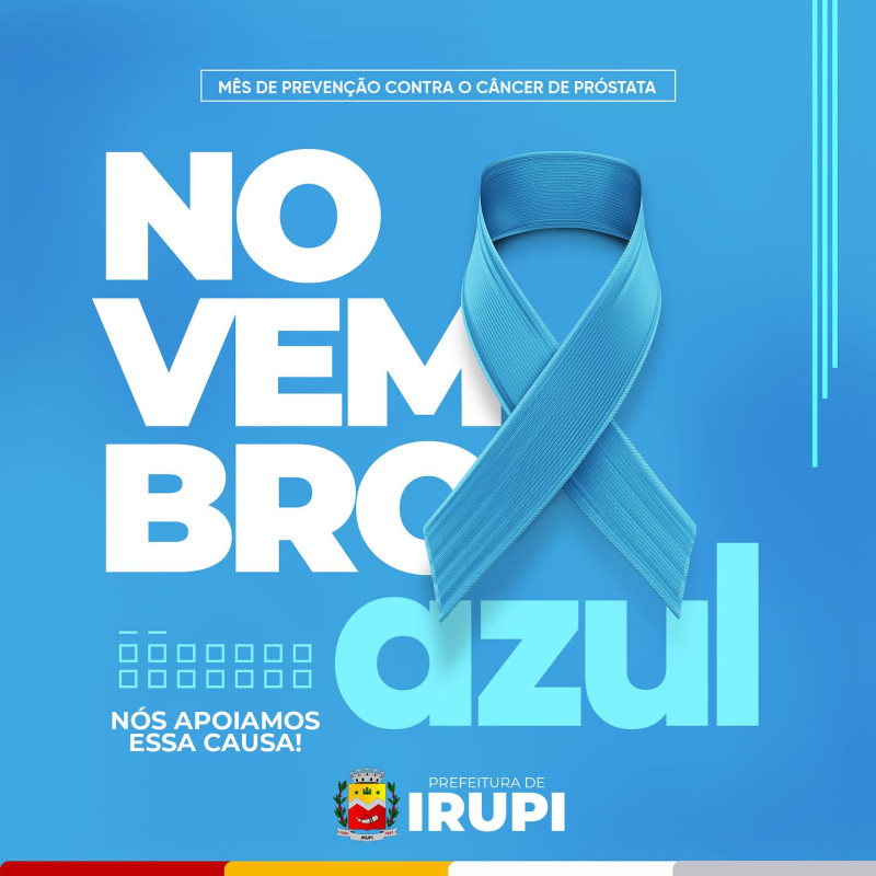 Novembro Azul - Campanha Mundial ocorre durante todo o mês de novembro