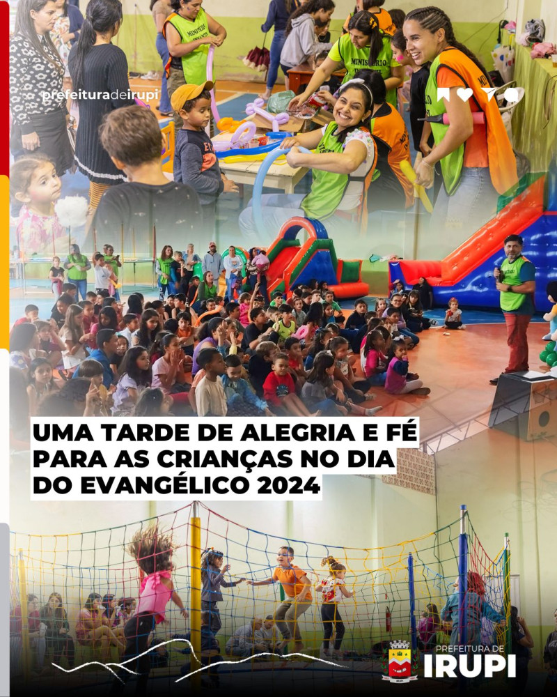 Uma Tarde de Alegria e Fé para as Crianças no Dia do Evangélico 2024