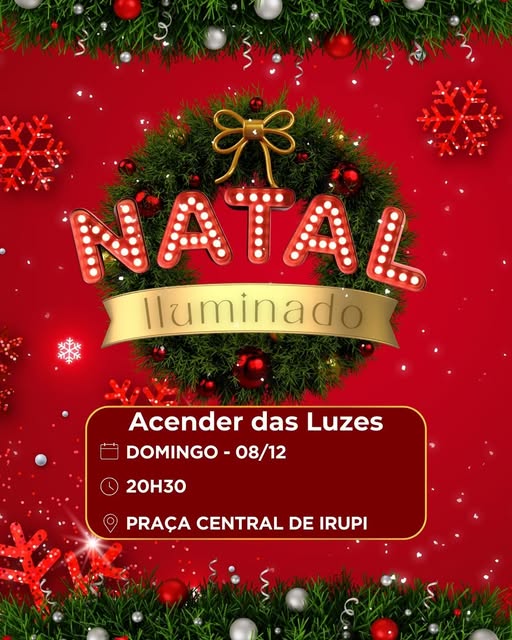 Natal Iluminado: Acender das Luzes!