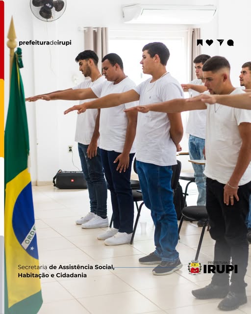 Prefeitura de Irupi e Assistência Social realizam evento Solene de Juramento à Bandeira