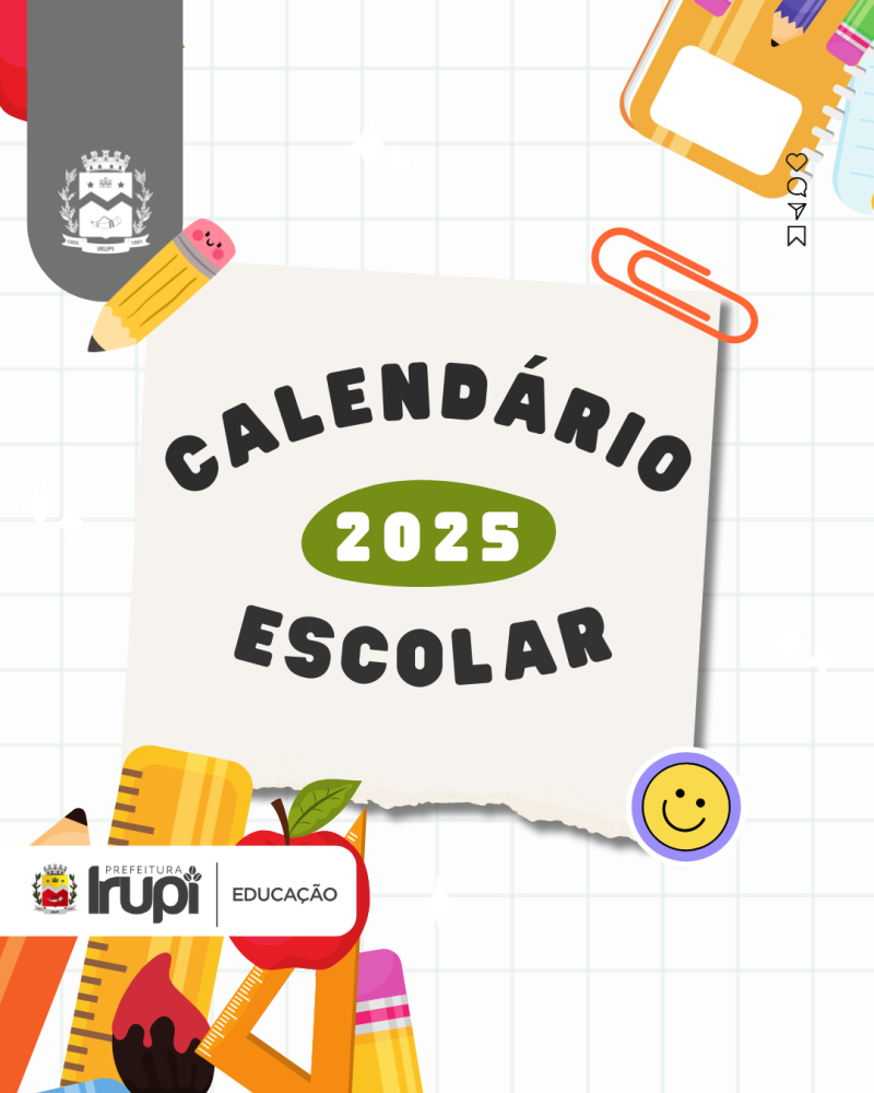 Calendários Escolares de 2025 Já Disponíveis!