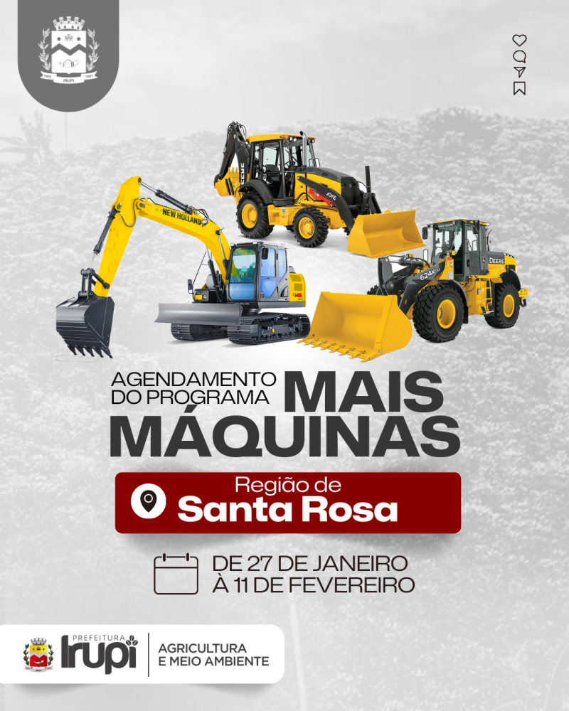 Mais Máquinas para Santa Rosa: Agende Seu Atendimento!