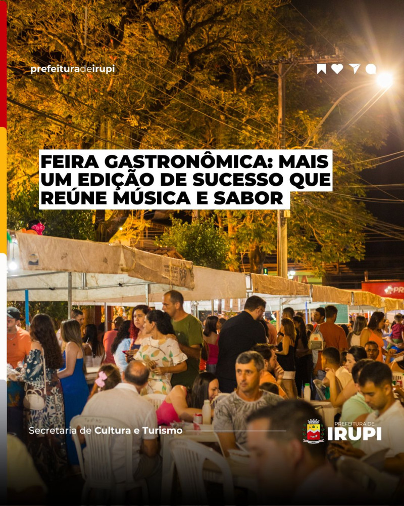 Feira Gastronômica: Mais uma edição de sucesso que reúne música e sabor